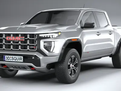 GMC Canyon AT4 2023 3D model