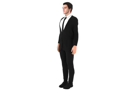 Federico Chiesa Low-poly 3D model