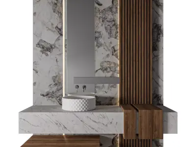 Luxury Bathroom 260 3D model