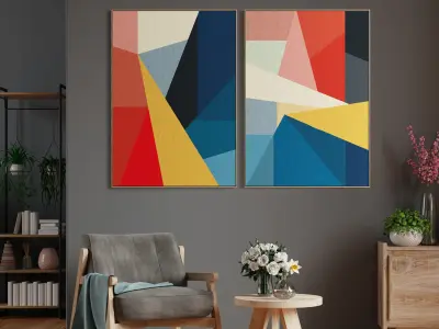 Photo Frame 161 Low-poly 3D model