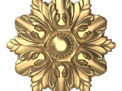  decorative pattern ready for 3D printing 3D model