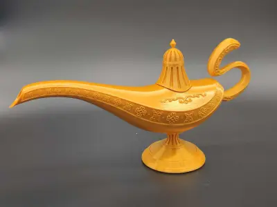 Aladdin Genie Magic Lamp  3D print model