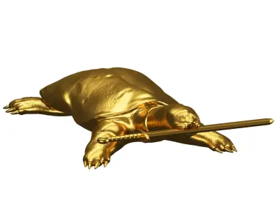 Hoan Kiem turtle 3D print model