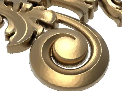  decorative pattern ready for 3D printing 3D model