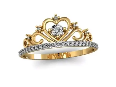 Ring crown  3D print model