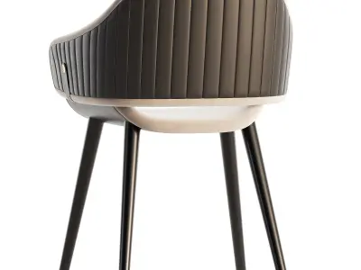 Dining chair set 11 3D model