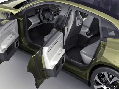 Polestar 4 2024 3D model