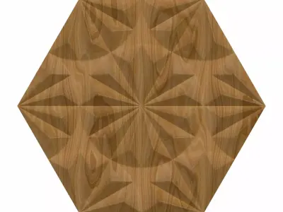 Decorative panel STL 3D model 54