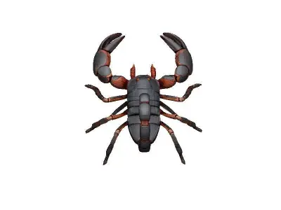 Scorpion Low-poly 3D model