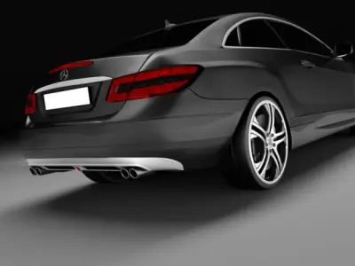 Mercedes Benz E Brabus 3D model