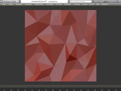 3d Gypsum Panels wall panel 3d model Low-poly 3D model