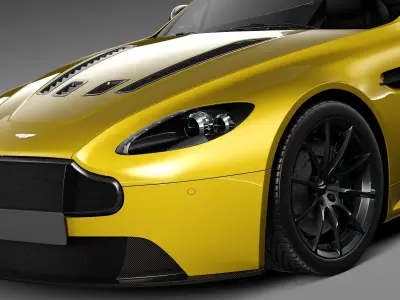 Aston Martin Vantage S 2014 3D model