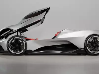 Corvette CX 3D model