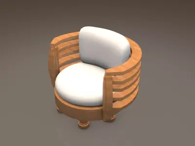 Modern Chair Free 3D model get