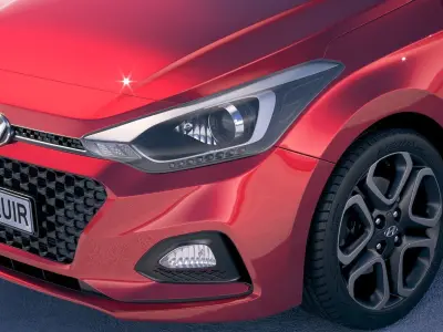 Hyundai i20 2019 3D model