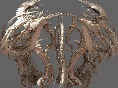 Eldritch  Bone Tower  3D model