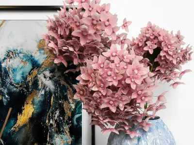 Decorative set 02 3D model