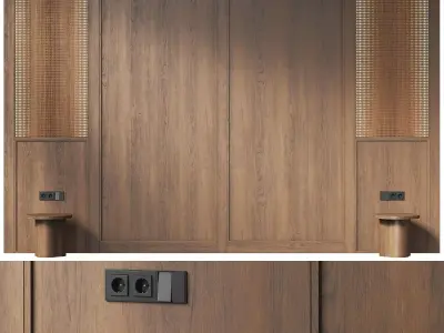 Headboard RJ Easy Design 03 3D model