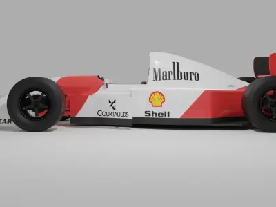 McLaren MP4 A8 3D model