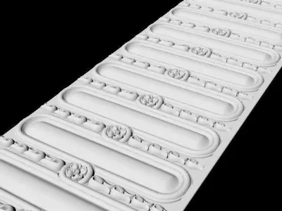 Decor for furniture 3D model 13