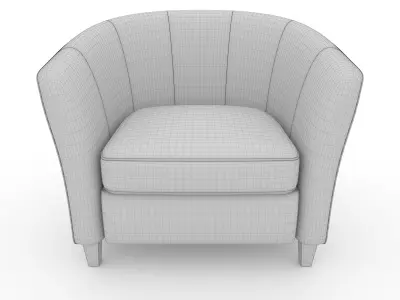 Armchair 58 3D model