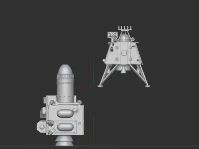 chandrayaan  3D print model