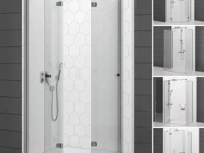 Radaway Fuenta Showers 3D model