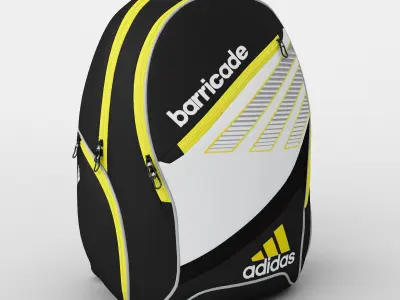 Backpack Adidas barricade 3D model