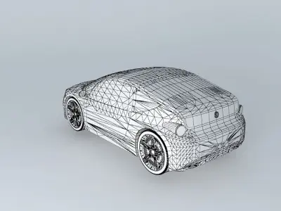 Alfa Romeo CZ Concept Free 3D model