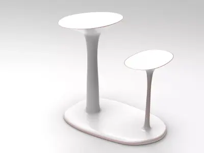 Pusto Children Desk Set Low-poly 3D model
