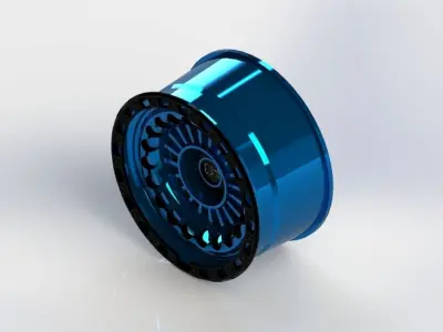 Cast rim BLACK RHINO - SENTINEL 3D model