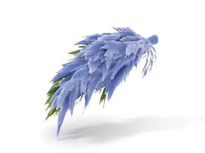 Lush Greenery model pack Low-poly 3D model