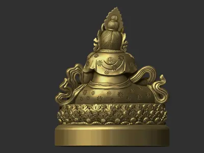 Tibetan Buddha 3D print model