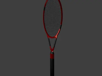 tennis racket 3D model purchase
