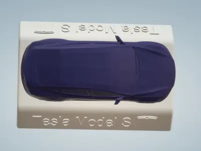 TESLA MODEL S CAR  3D PRINTING STL FILE 3D print model