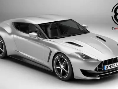 Generic Sport Coupe 3D model