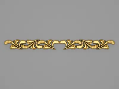 Classic Carved 011 3D model