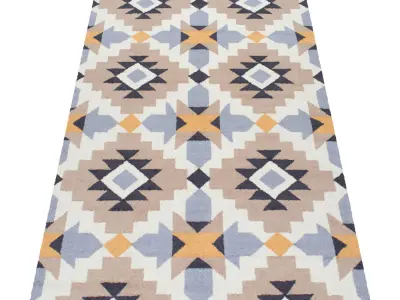 Rug Set 1640 3D model