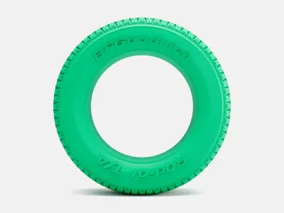 15x8 BFGoodrich Radial TA Tire 245-60-15 3D print model