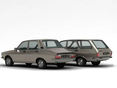 Renault 12 TS - TSW Pack 3D model