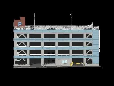 Multi-storey Car Park 3D model