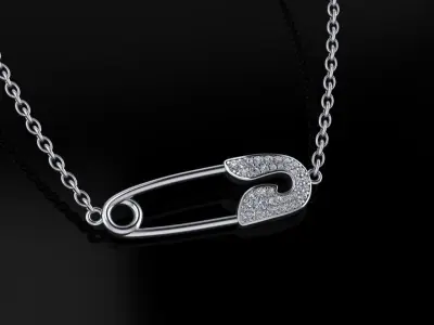 Pin Pendant 3D print model