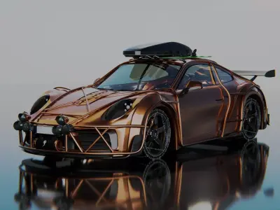 Porsche Carrera 911 Car 3D model