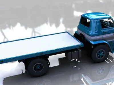 DODGE L700 TRUCK 1966 3D model