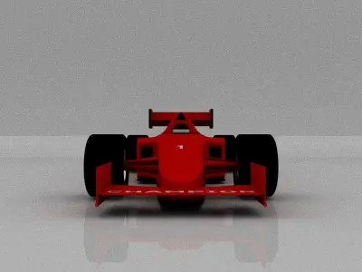 F1 Car Toys Low-poly 3D model