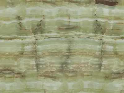 Green onyx side table by Modenese 3D model