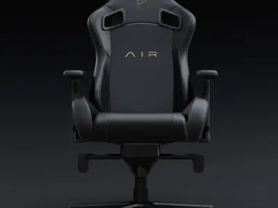 Air Gaming and office chair Low-poly 3D model