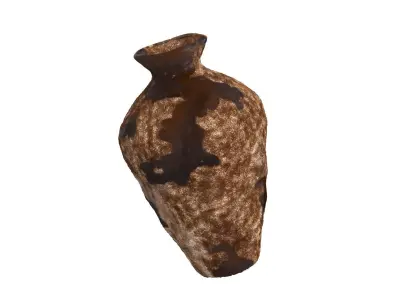 Rustic Vase Pottery 2 3D model