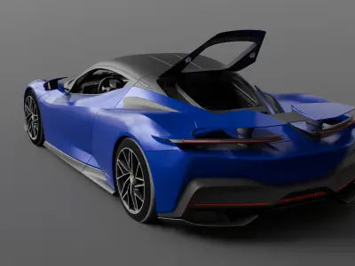 2020 Automobil Pininfarina Battista 3D model