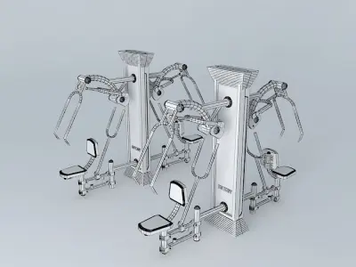 Weight machine Free 3D model
